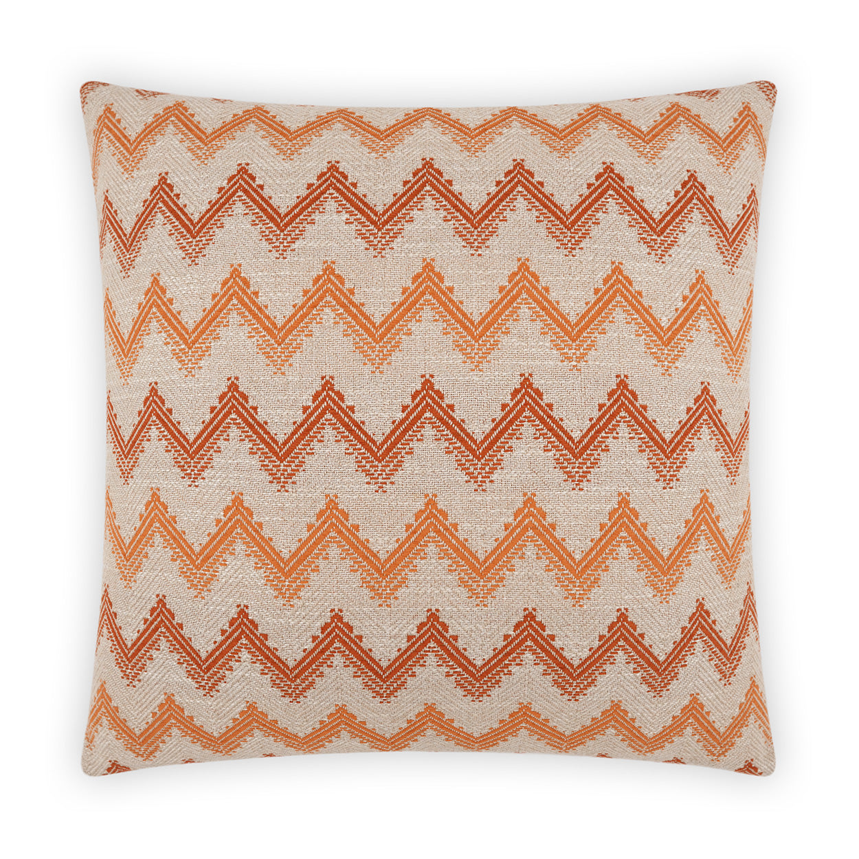 Parquet Decorative Throw Pillow - Paprika | DV Kap