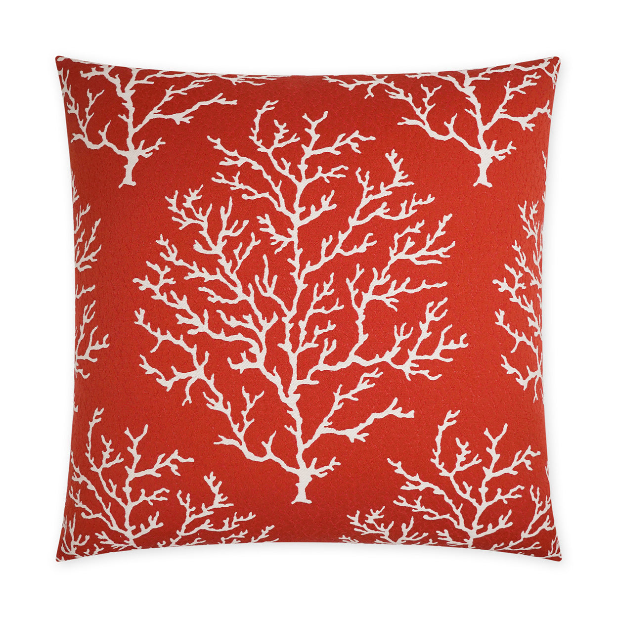 Coral Craze Decorative Throw Pillow - Red | DV Kap