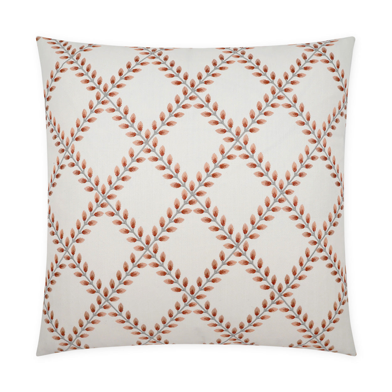 Clover Lane Decorative Throw Pillow - Coral | DV Kap