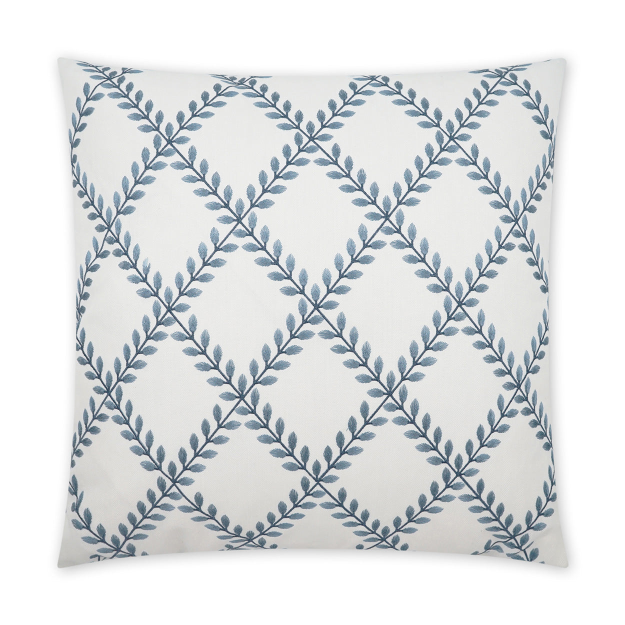 Clover Lane Decorative Throw Pillow - Porcelain | DV Kap