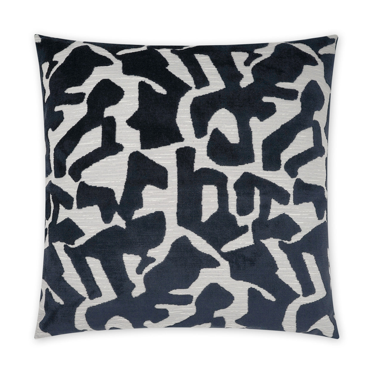 Banksy Decorative Throw Pillow - Navy | DV Kap