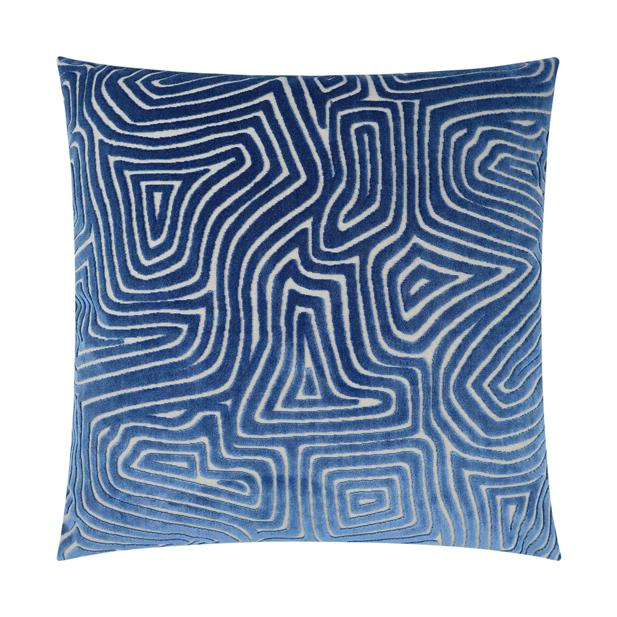 Vertigo Decorative Throw Pillow - Blue | DV Kap