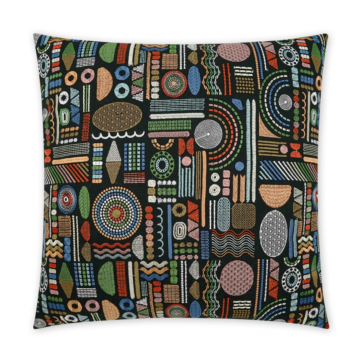 Glyphic Decorative Throw Pillow | DV Kap