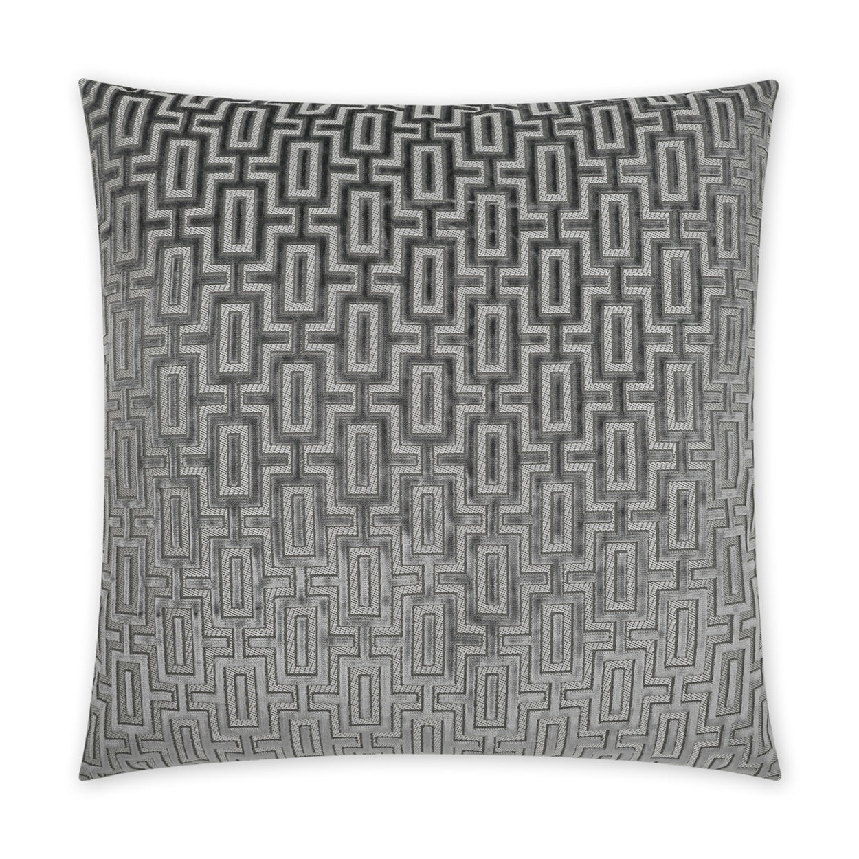 Bergman Decorative Throw Pillow - Nickel | DV Kap