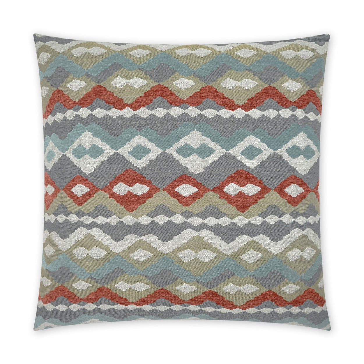 Santa Fe Decorative Throw Pillow - Coral | DV Kap