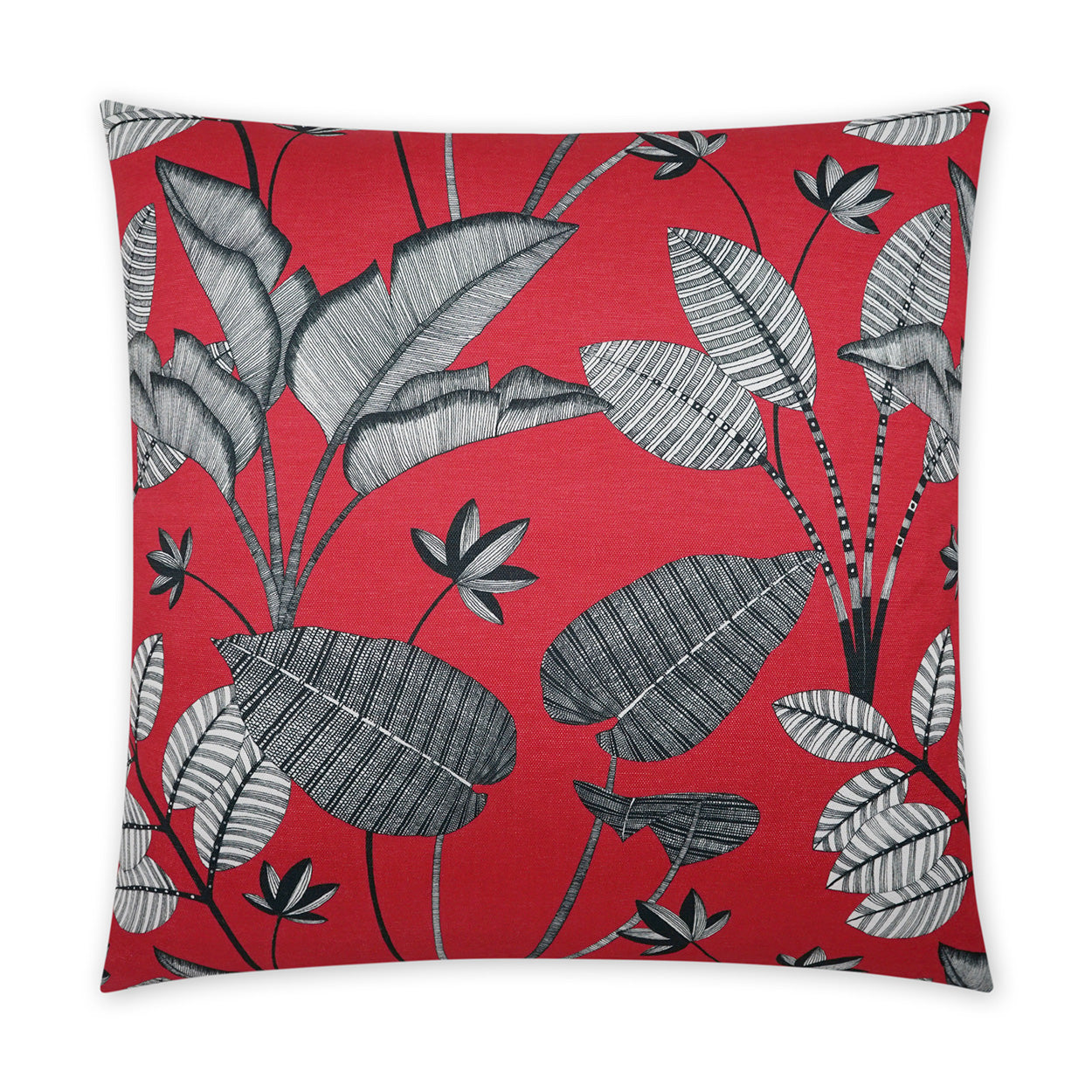 Luzon Decorative Throw Pillow - Red | DV Kap