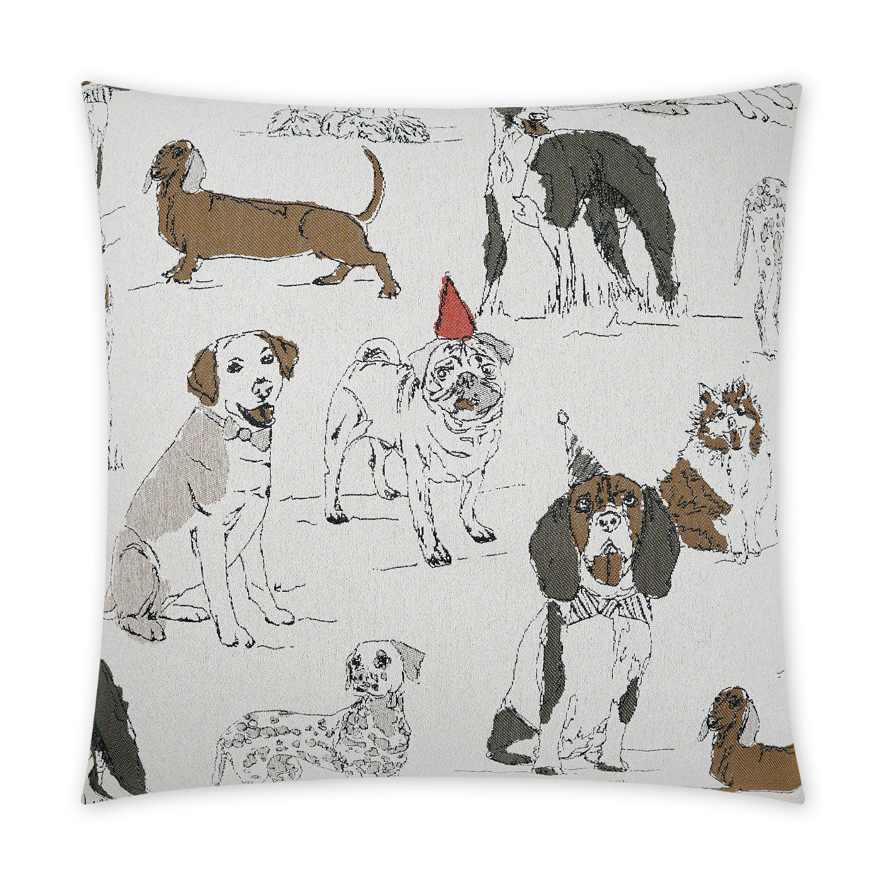 Kennel Club Decorative Throw Pillow | DV Kap