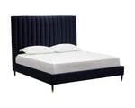 Yosi Bed - King  Abbington Navy