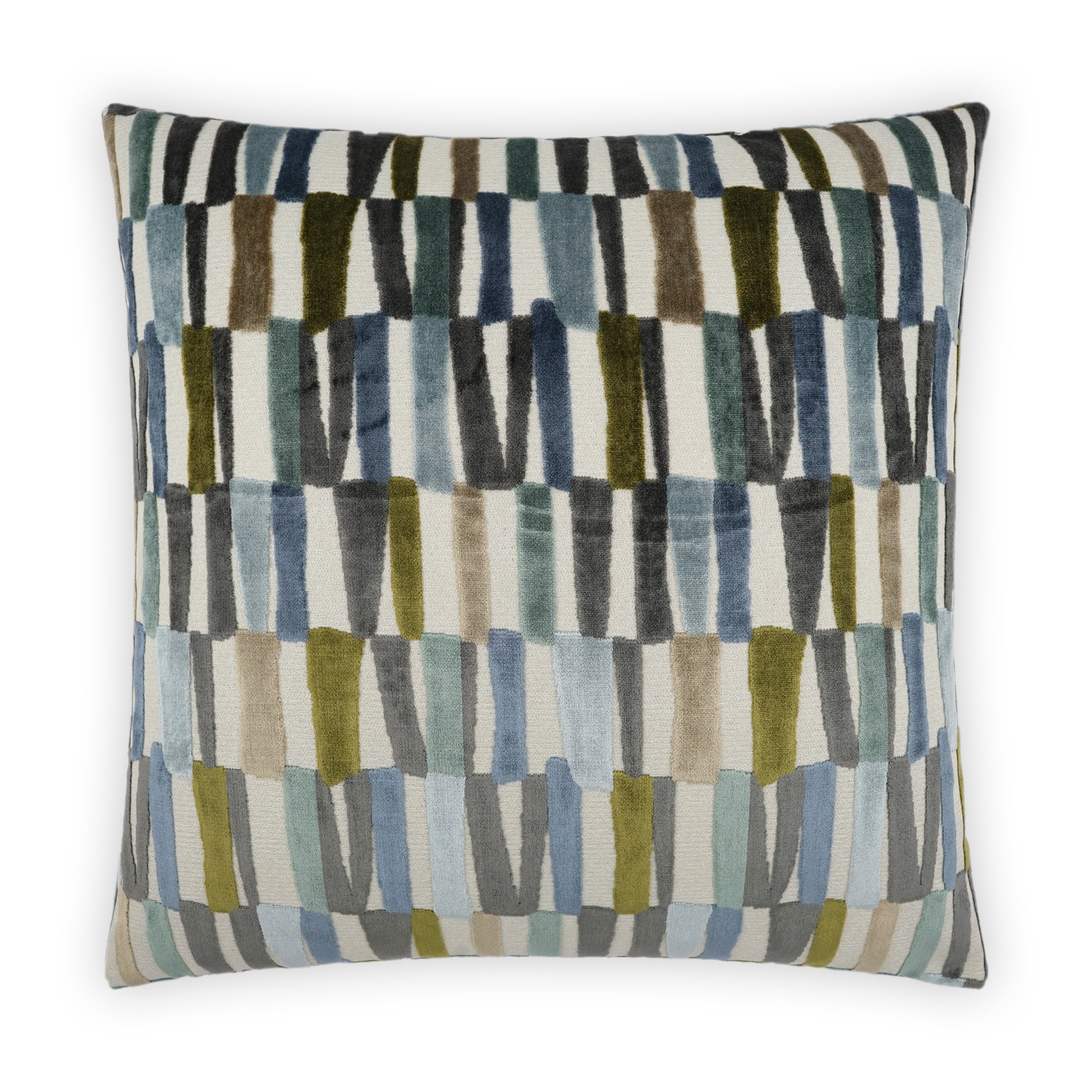 Strata Decorative Throw Pillow - Indigo | DV Kap