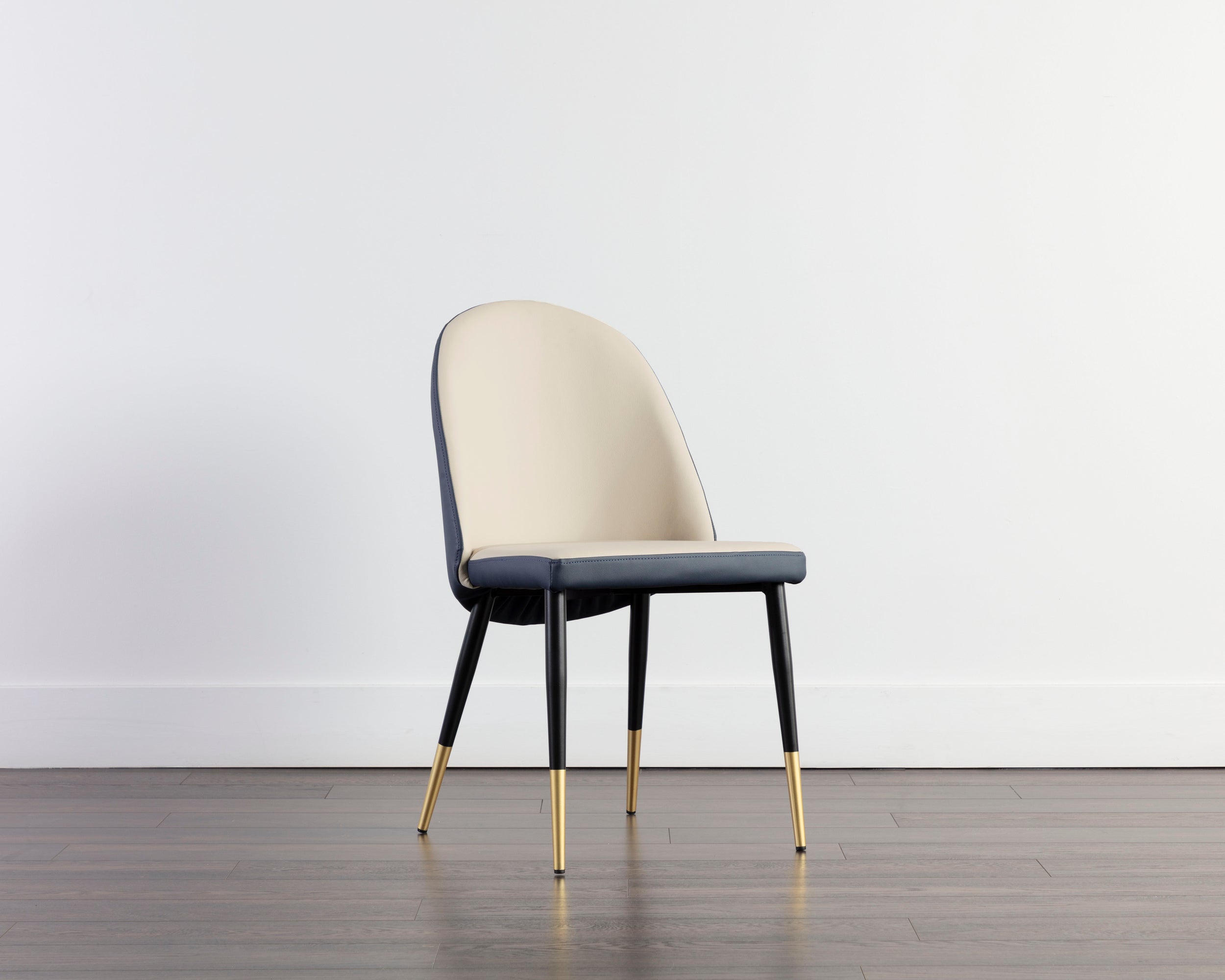 Kline Dining Chair - Dillon Cream / Dillon Thunder