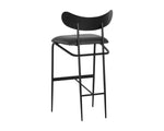 Gibbons Barstool - Black  Bravo Portabella