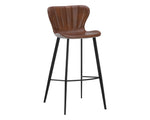 Arabella Barstool - Bravo Cognac / November Grey