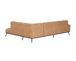 Brandi Sofa Chaise - Raf  Camel Leather