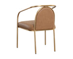 Cicero Dining Armchair - Milliken Cognac