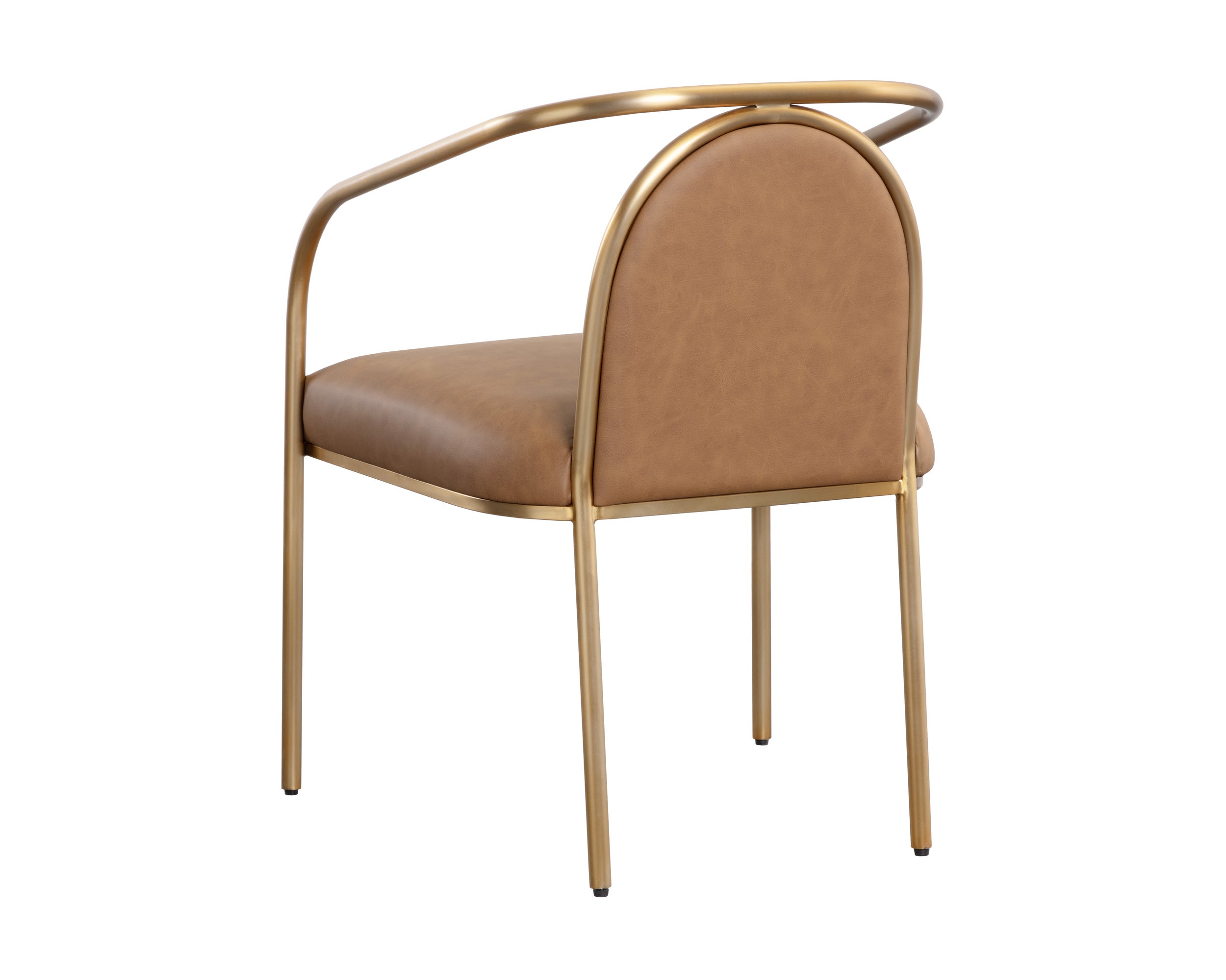 Cicero Dining Armchair - Milliken Cognac