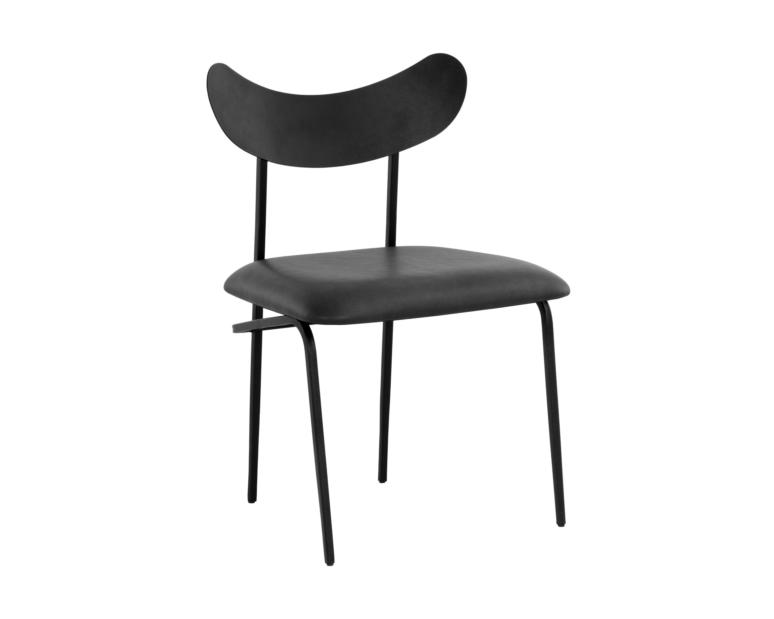 Gibbons Dining Chair - Black  Bravo Portabella