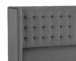 Cairo Bed - King  Antonio Charcoal