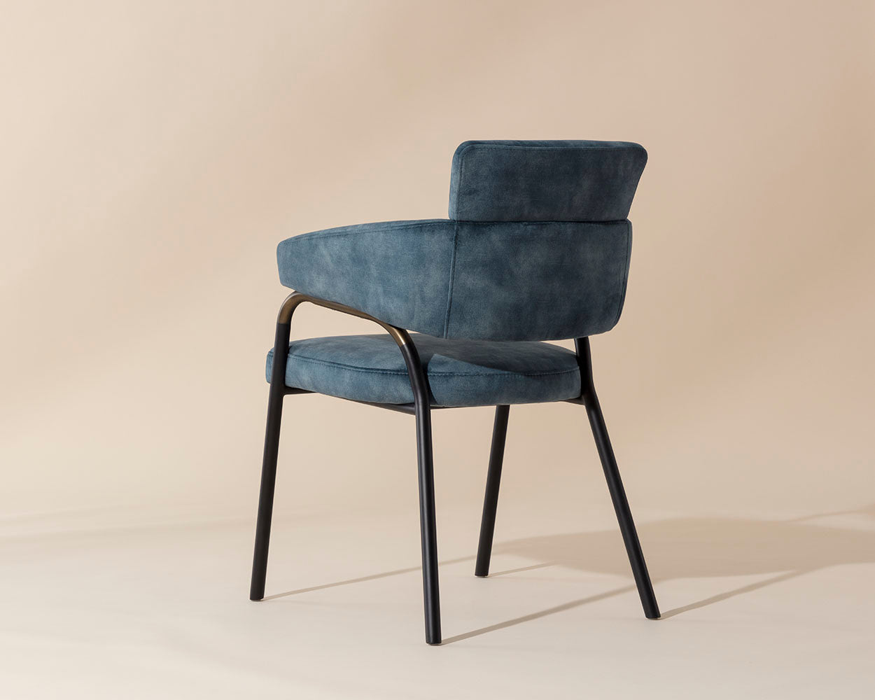 Sharqui Dining Armchair - Nono Petrol