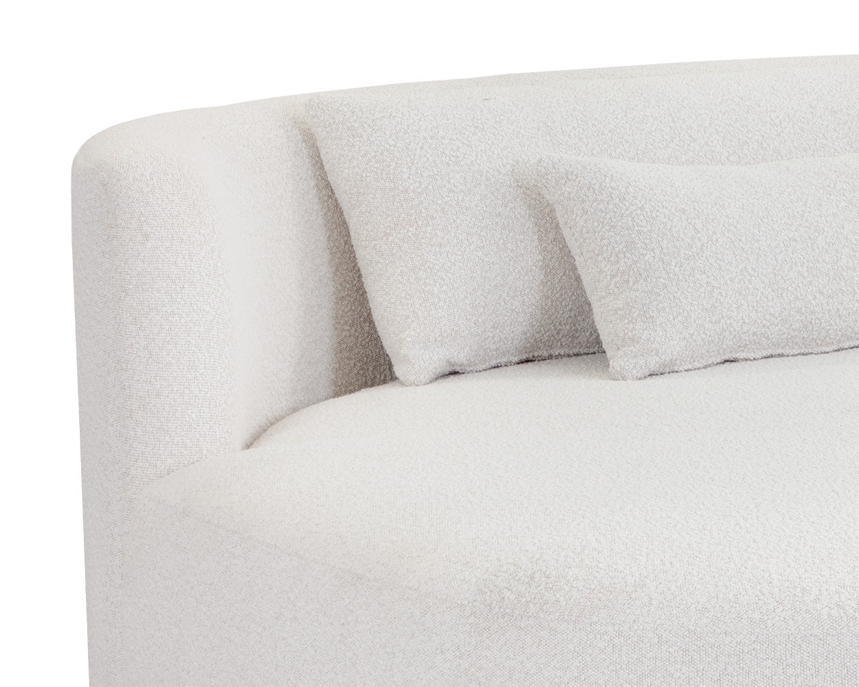 Laken Sofa Chaise - Laf  Copenhagen White