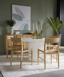 Bondi Dining Chair - Light Oak