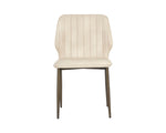 Clinton Dining Chair - Bronze  Bravo Cream