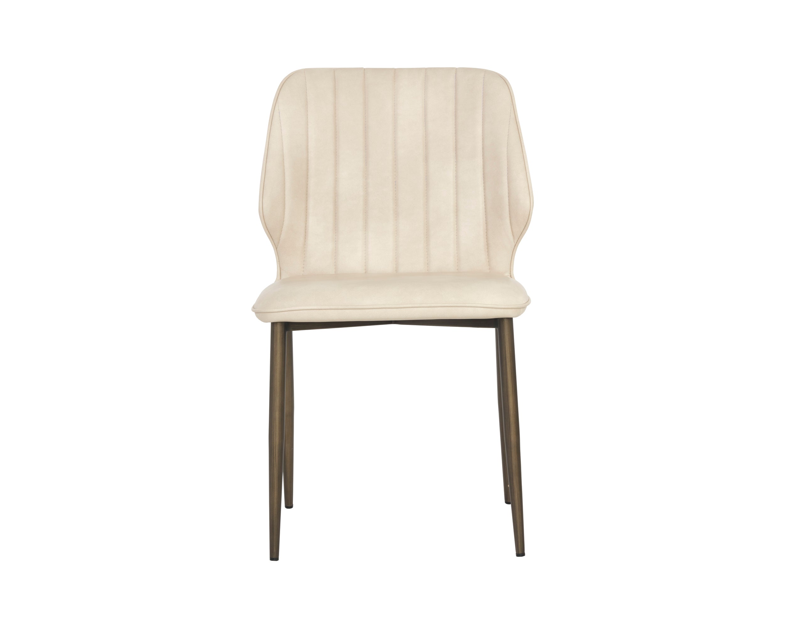 Clinton Dining Chair - Bronze  Bravo Cream