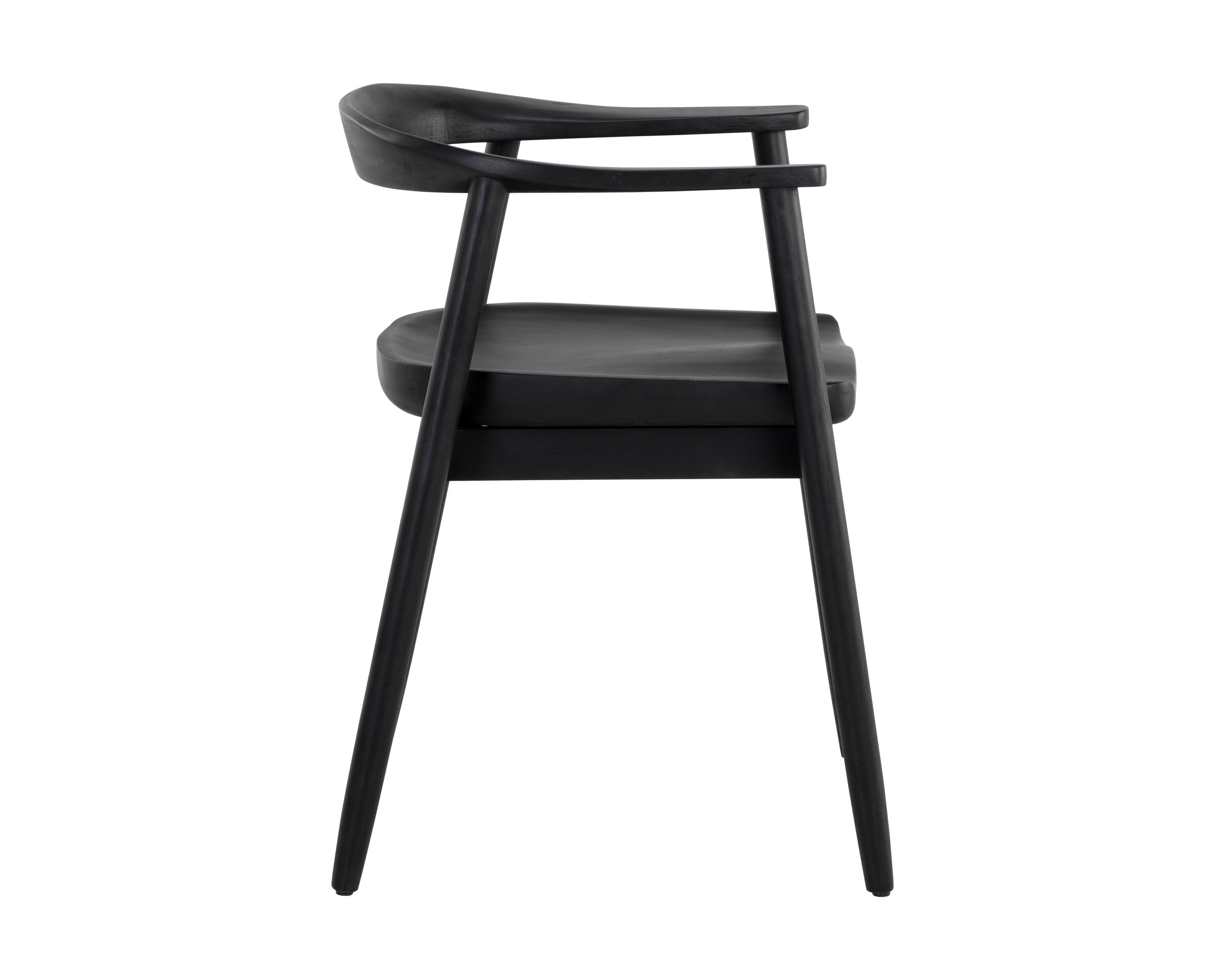 Jeremy Dining Armchair - Black