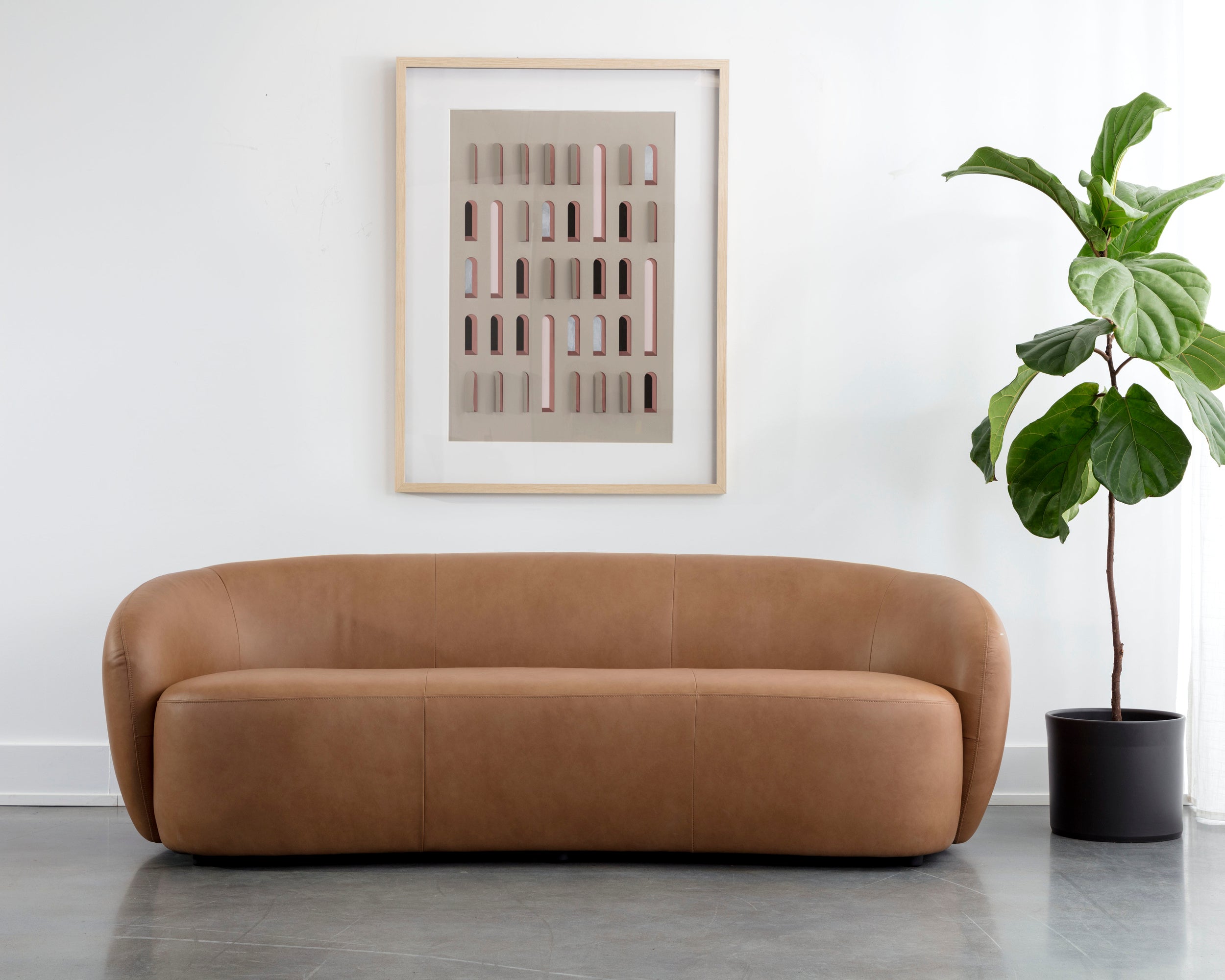 Lorne Sofa - Aline Butternut Leather