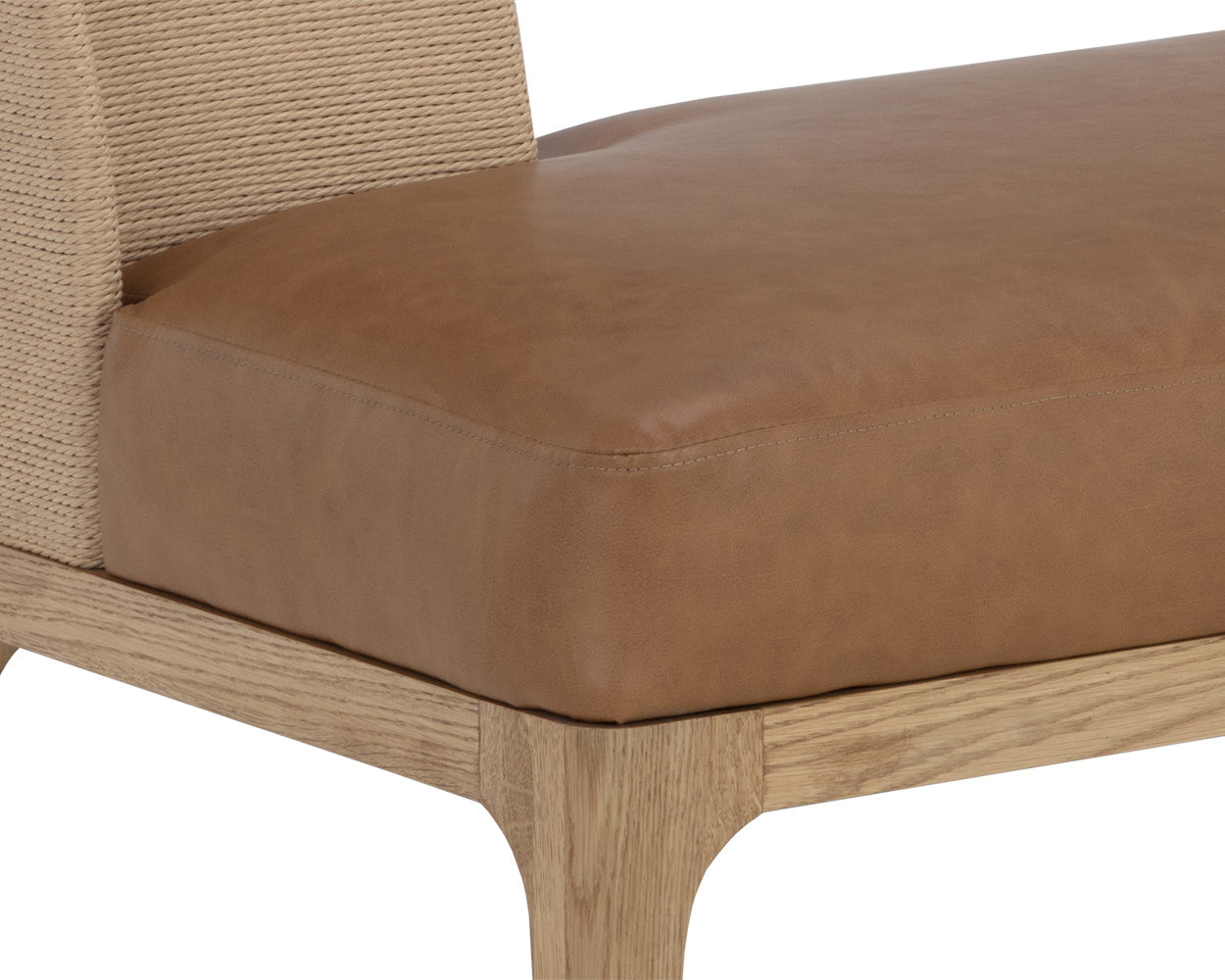 Brocco Banquette - Milliken Cognac