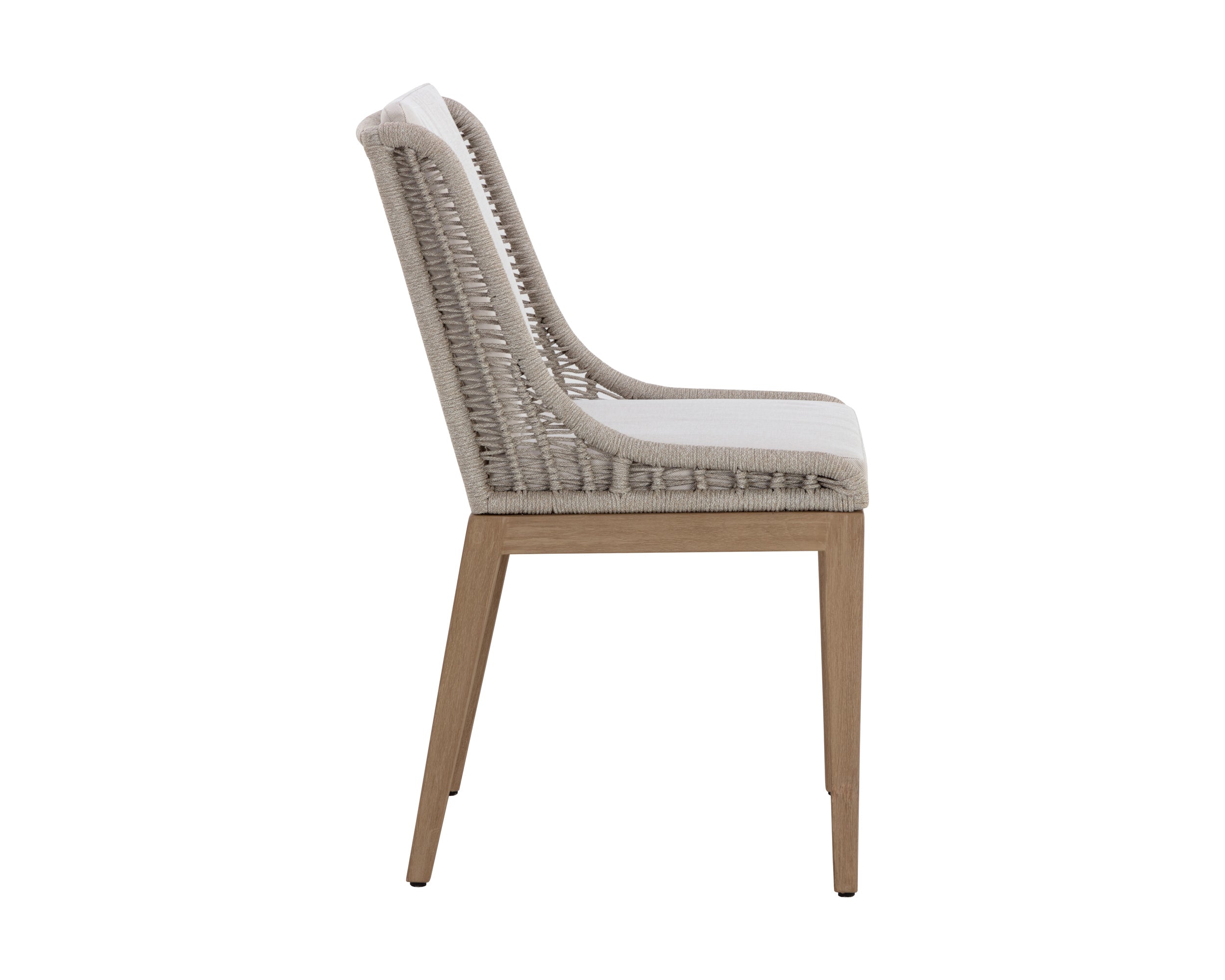 Sorrento Dining Chair - Drift Brown  Palazzo Cream