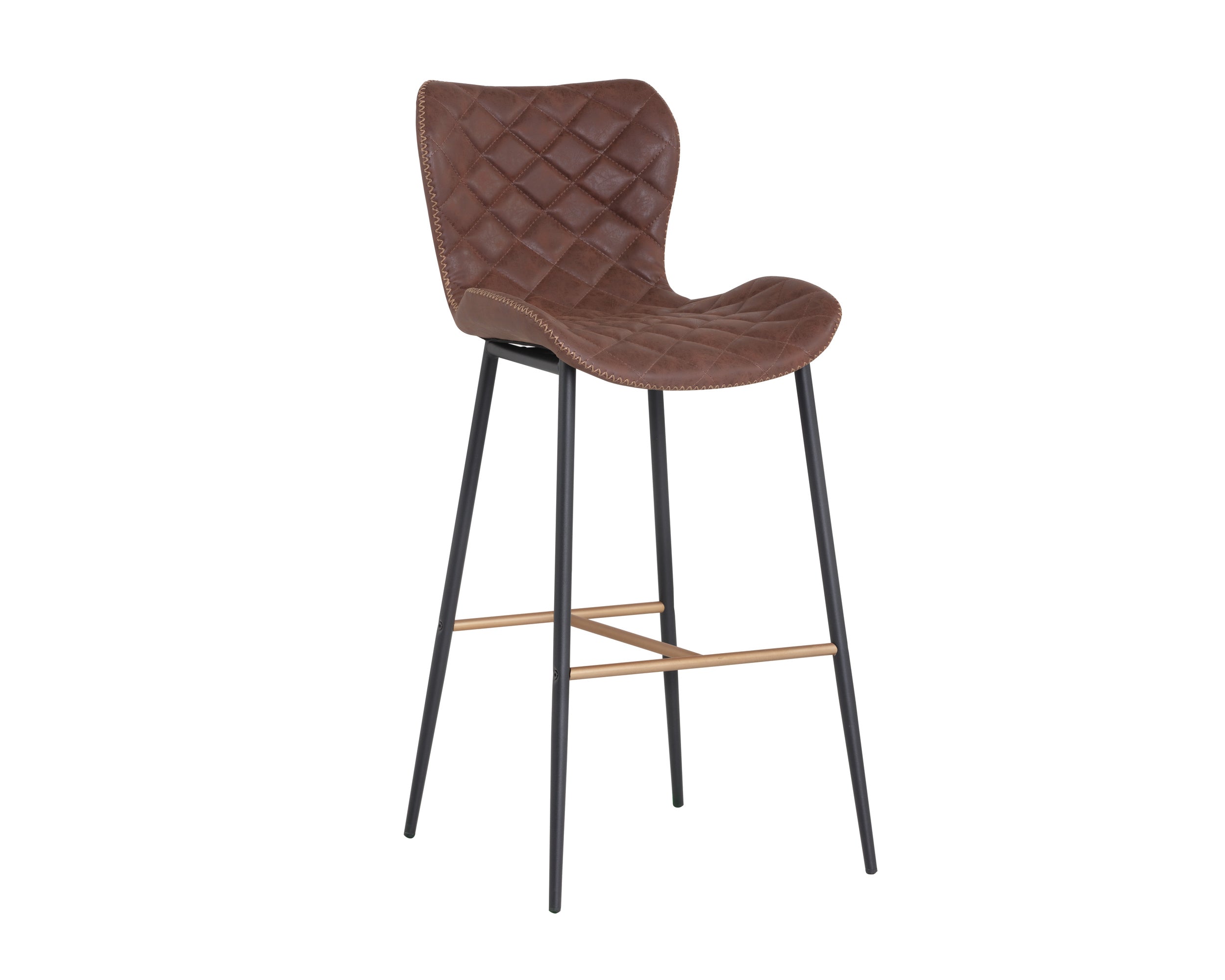 Lyla Barstool - Antique Brown