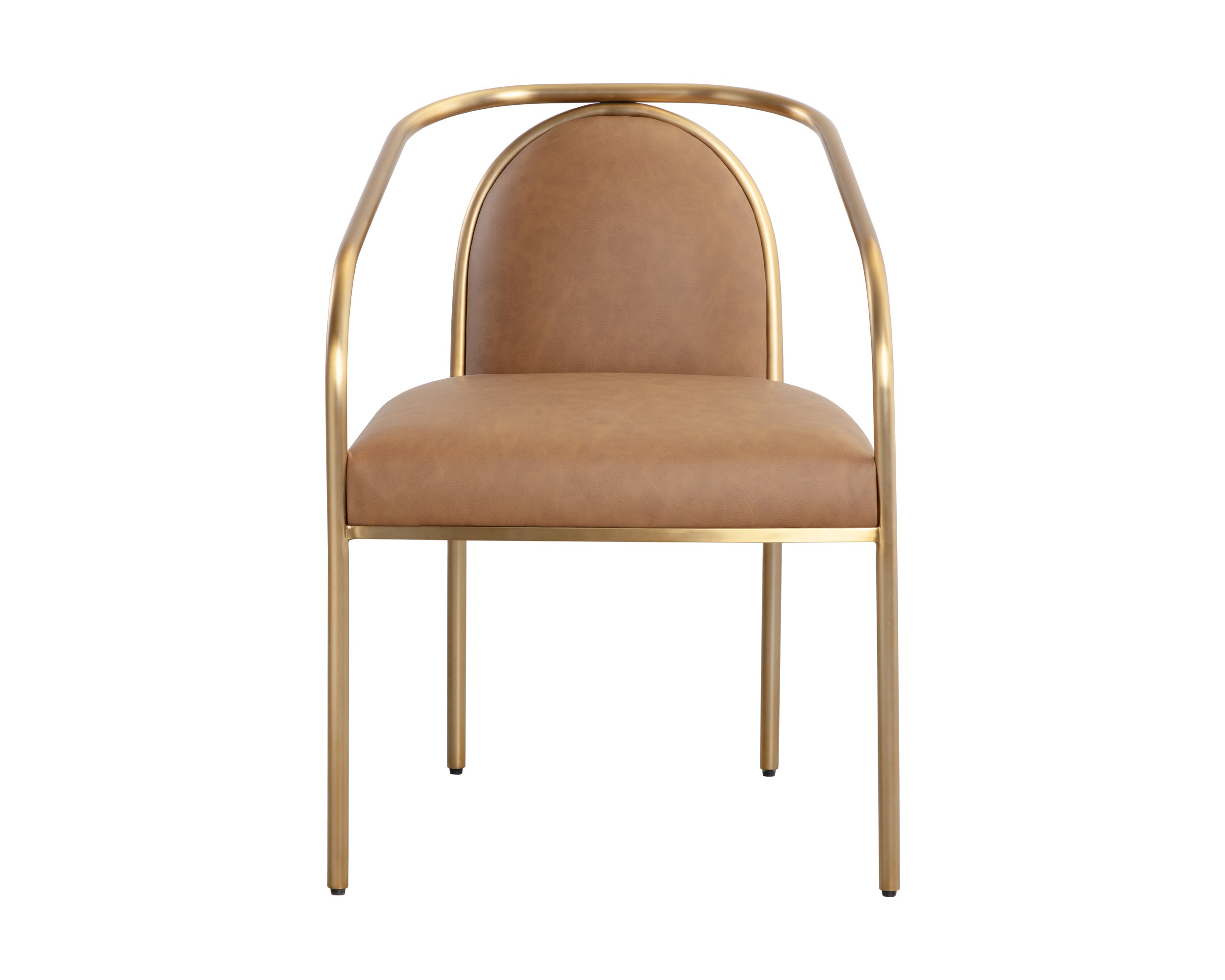 Cicero Dining Armchair - Milliken Cognac