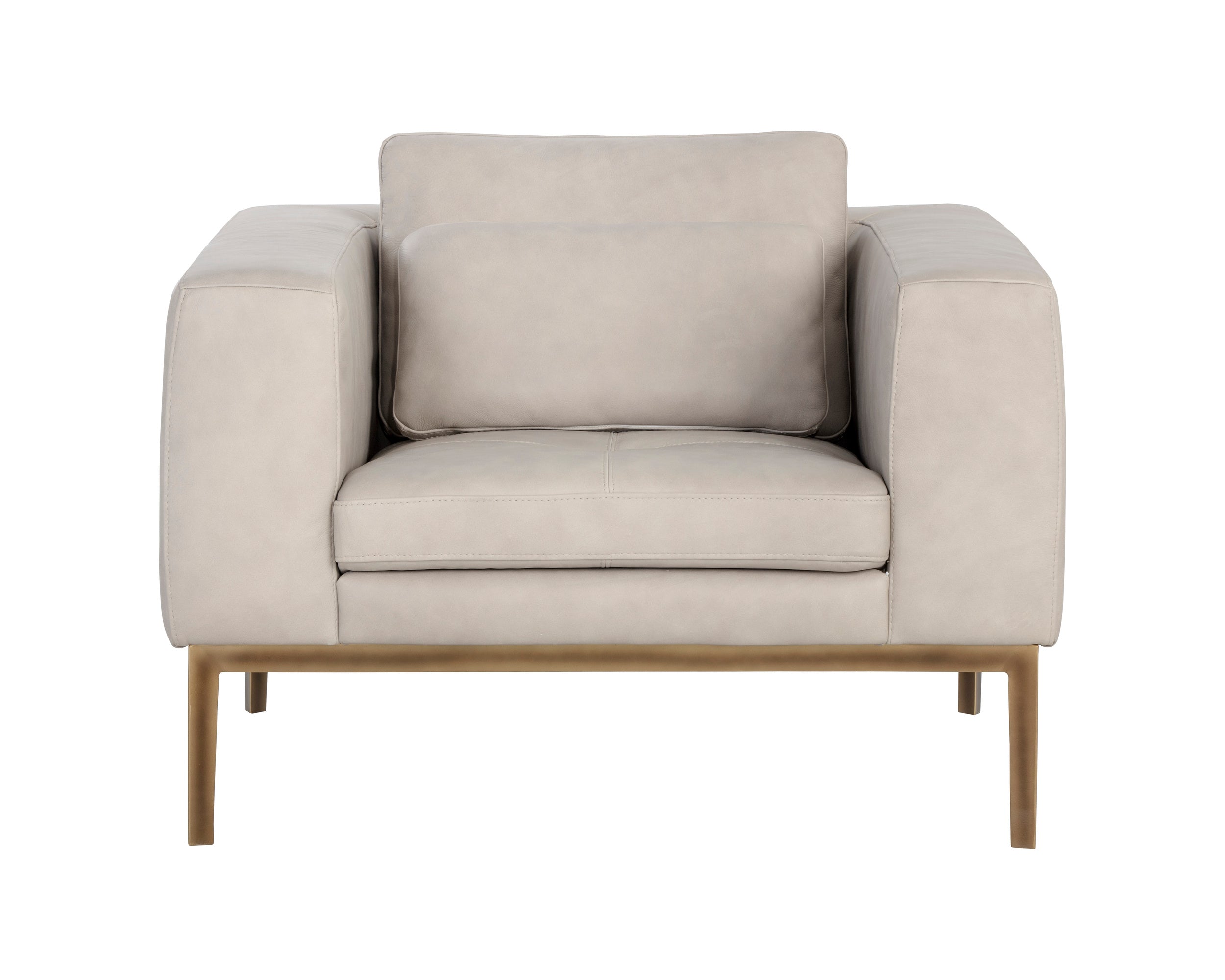 Burr Armchair - Bali Bone Leather