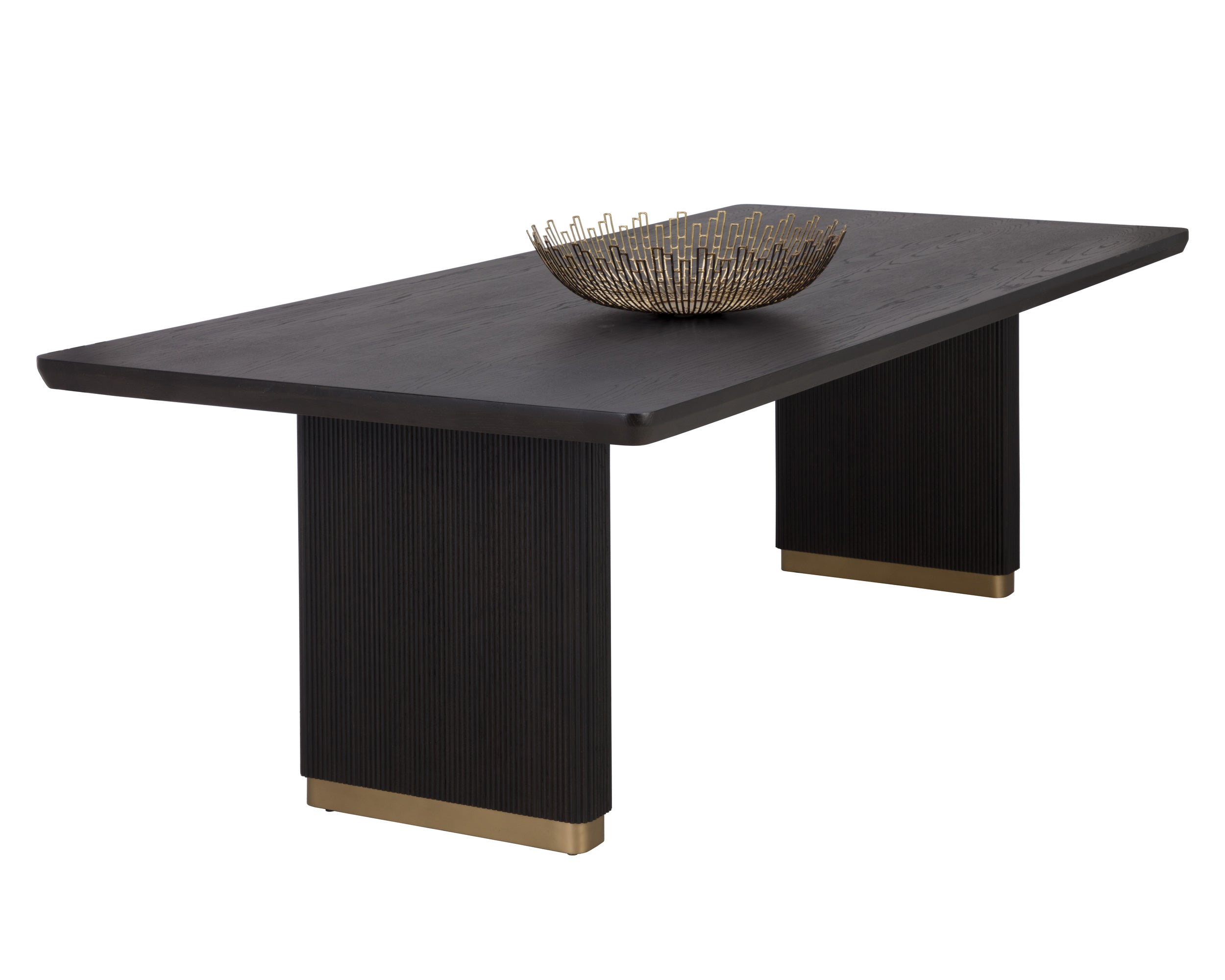 Kalla Dining Table - Rectangular  Charcoal