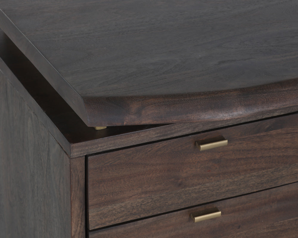 Lewis Desk - Dark Brown