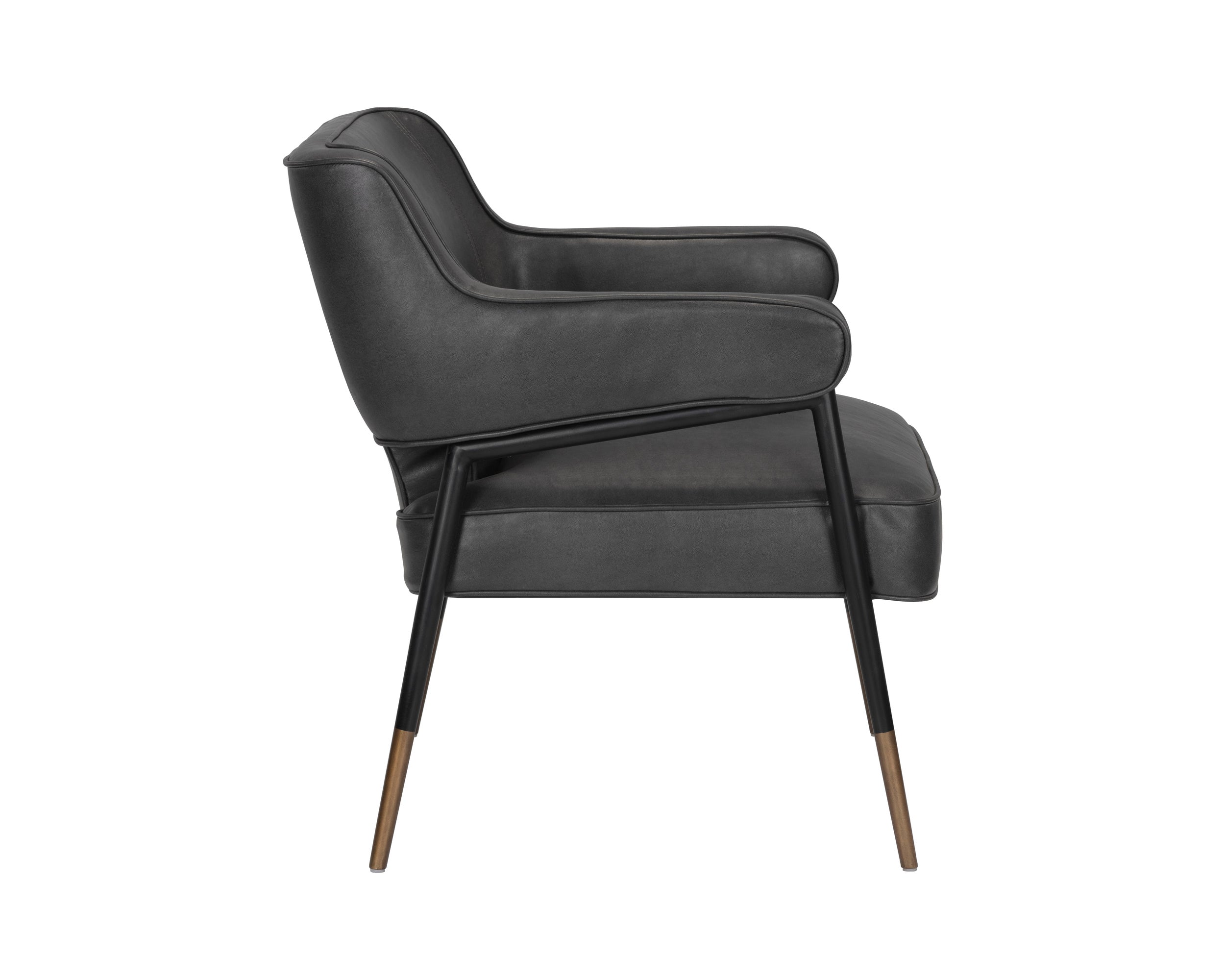 Derome Lounge Chair - Bravo Portabella