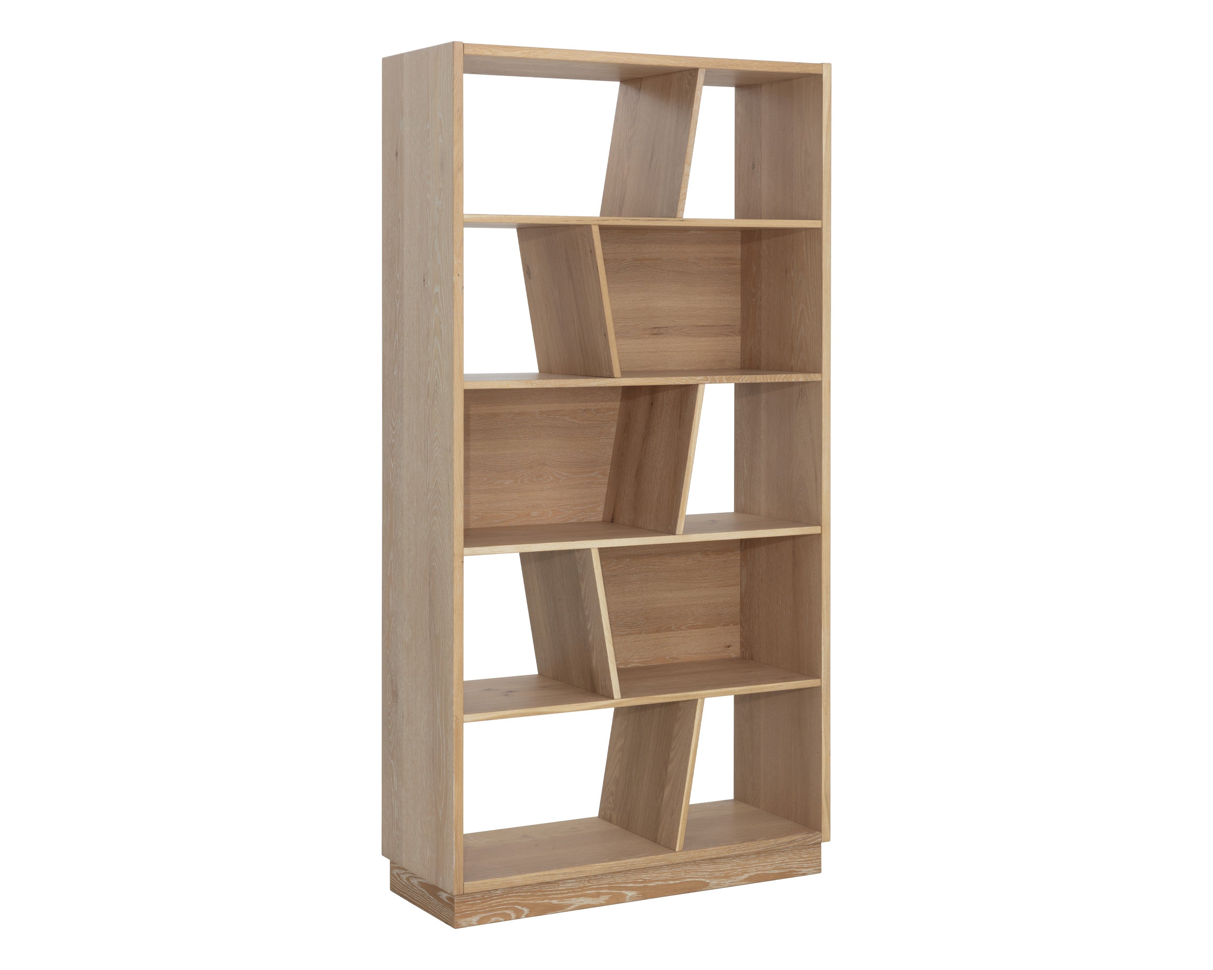 Jude Bookcase - Rustic Oak