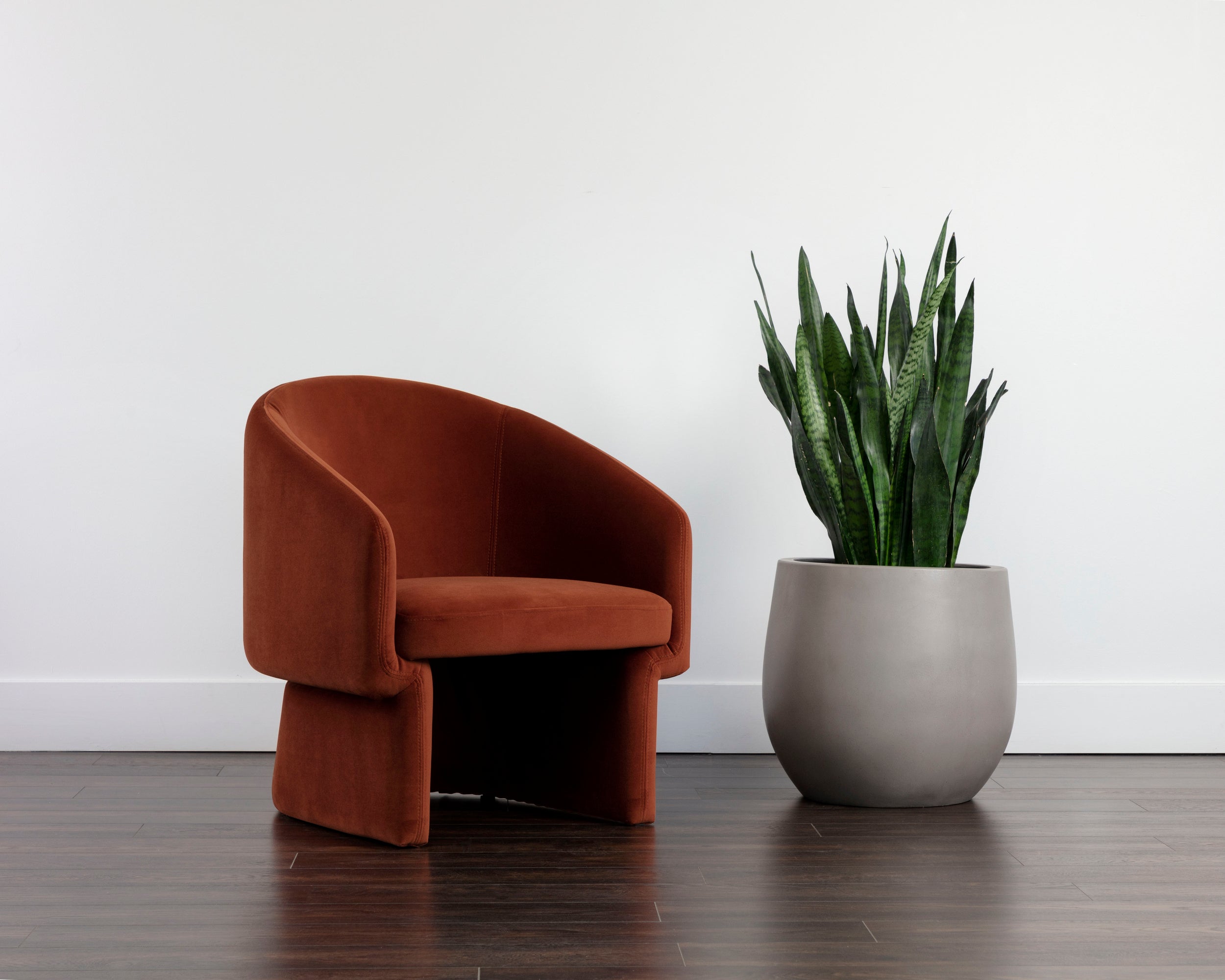 Lauryn Lounge Chair - Meg Rust