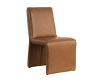 Cascata Dining Chair - Marseille Camel Leather