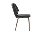 Clinton Dining Chair - Bronze  Bravo Black