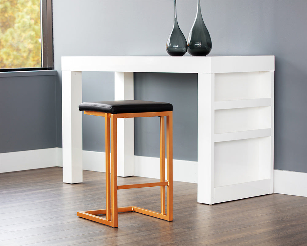 Boone Counter Stool - Champagne Gold  Onyx