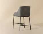 Dalary Counter Stool - Bravo Metal / Polo Club Stone