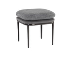 Koffi Stool - Gunmetal  Chacha Grey / Antonio Charcoal