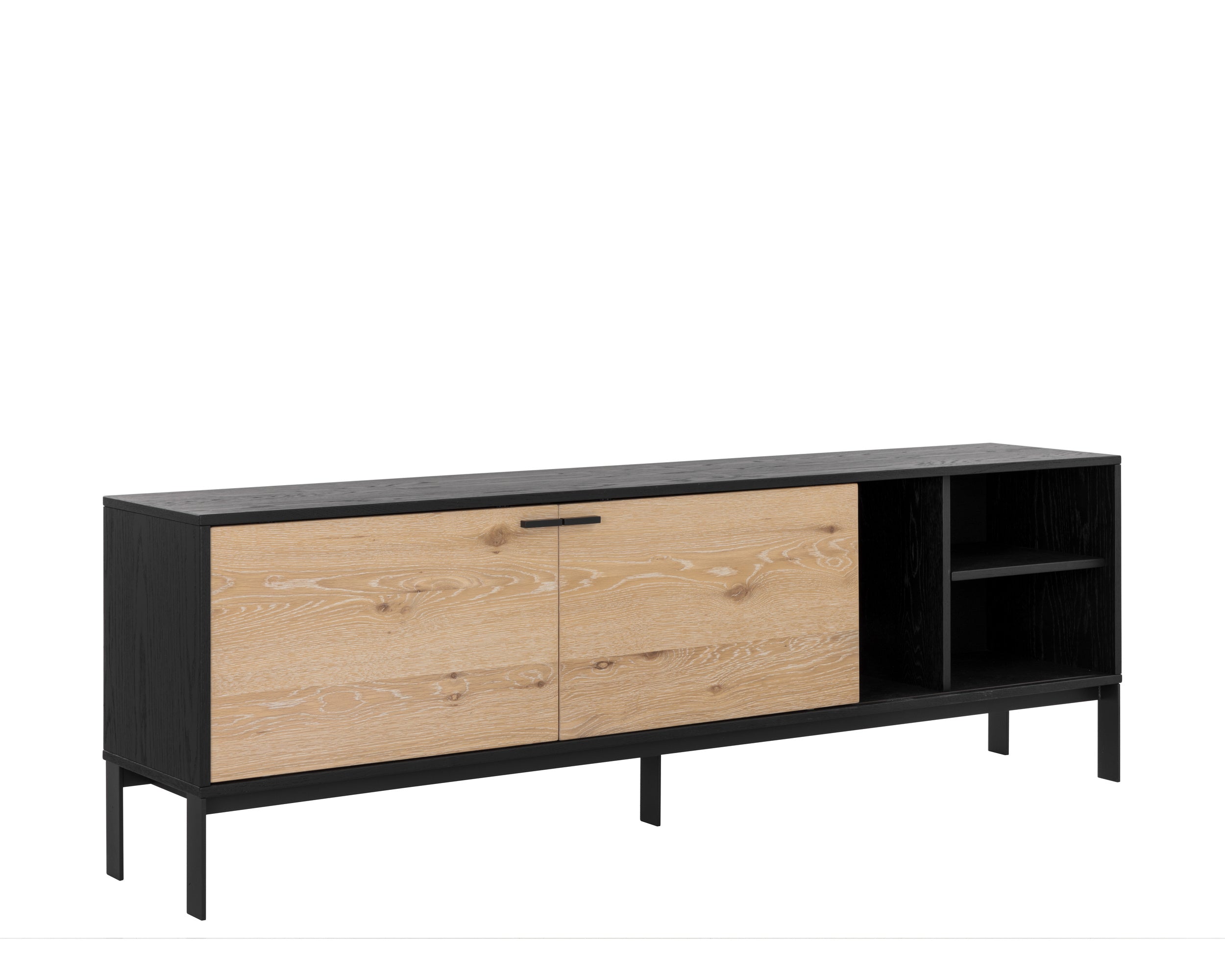 Rosso Media Console And Cabinet -