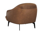 Armani Armchair - Cognac Leather