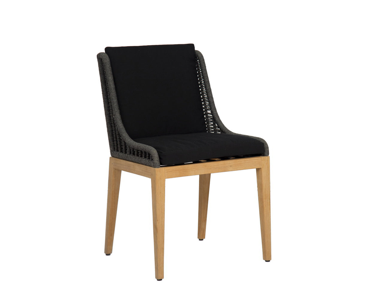 Sorrento Dining Chair - Natural  Arashi Black