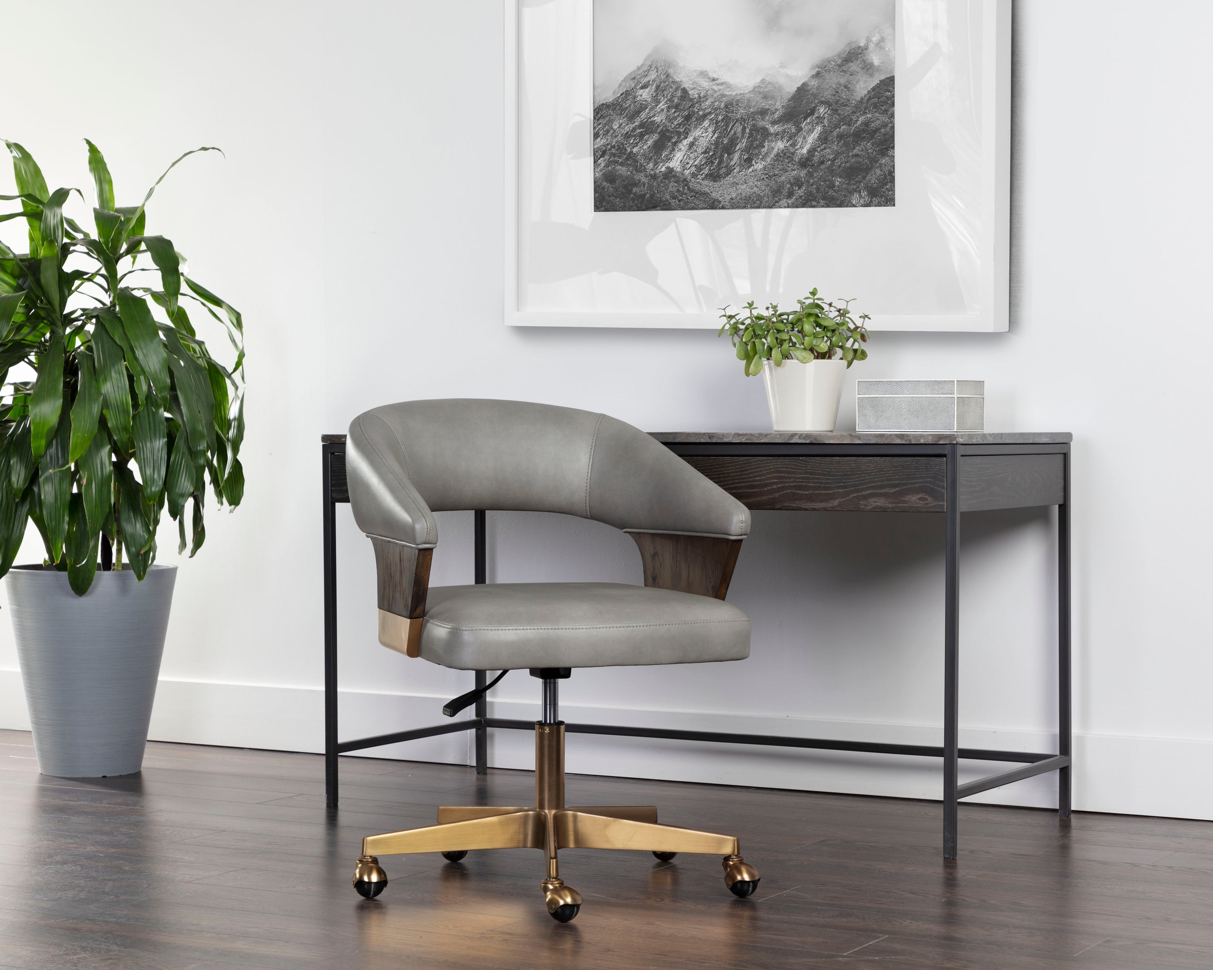 Leonce Office Chair - Bravo Metal