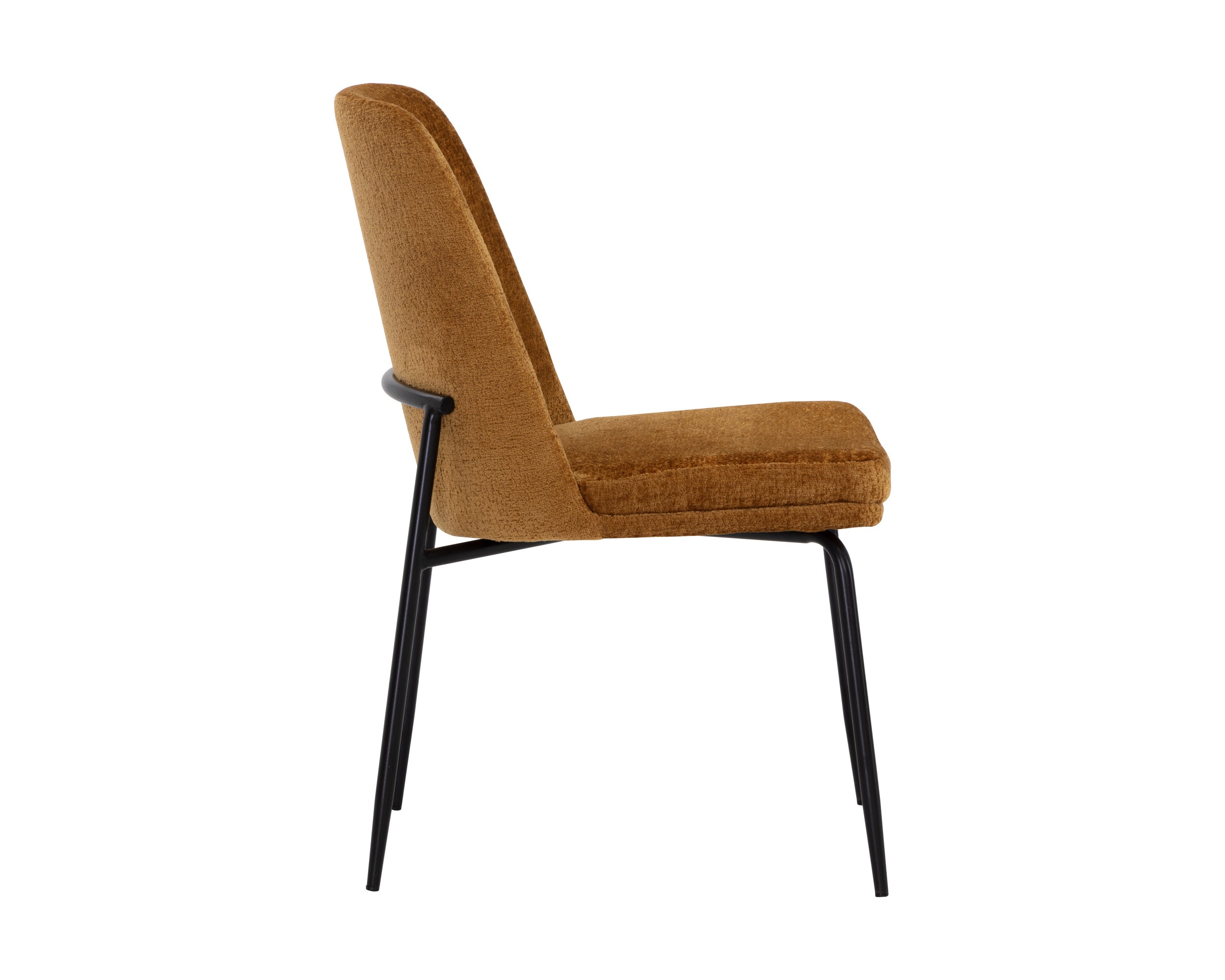 Zeke Dining Chair - Black  Bergen Marmalade