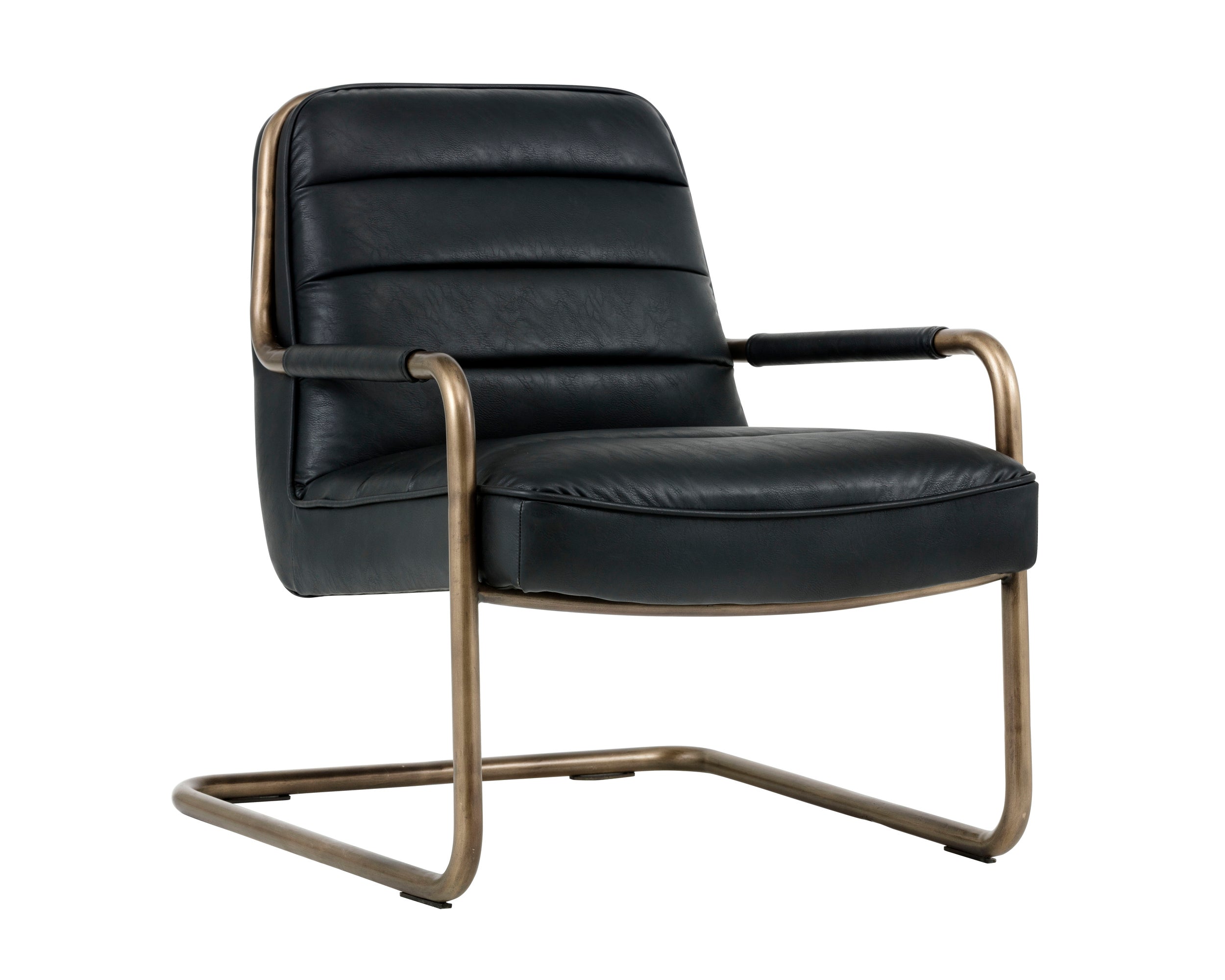 Lincoln Lounge Chair - Vintage Black