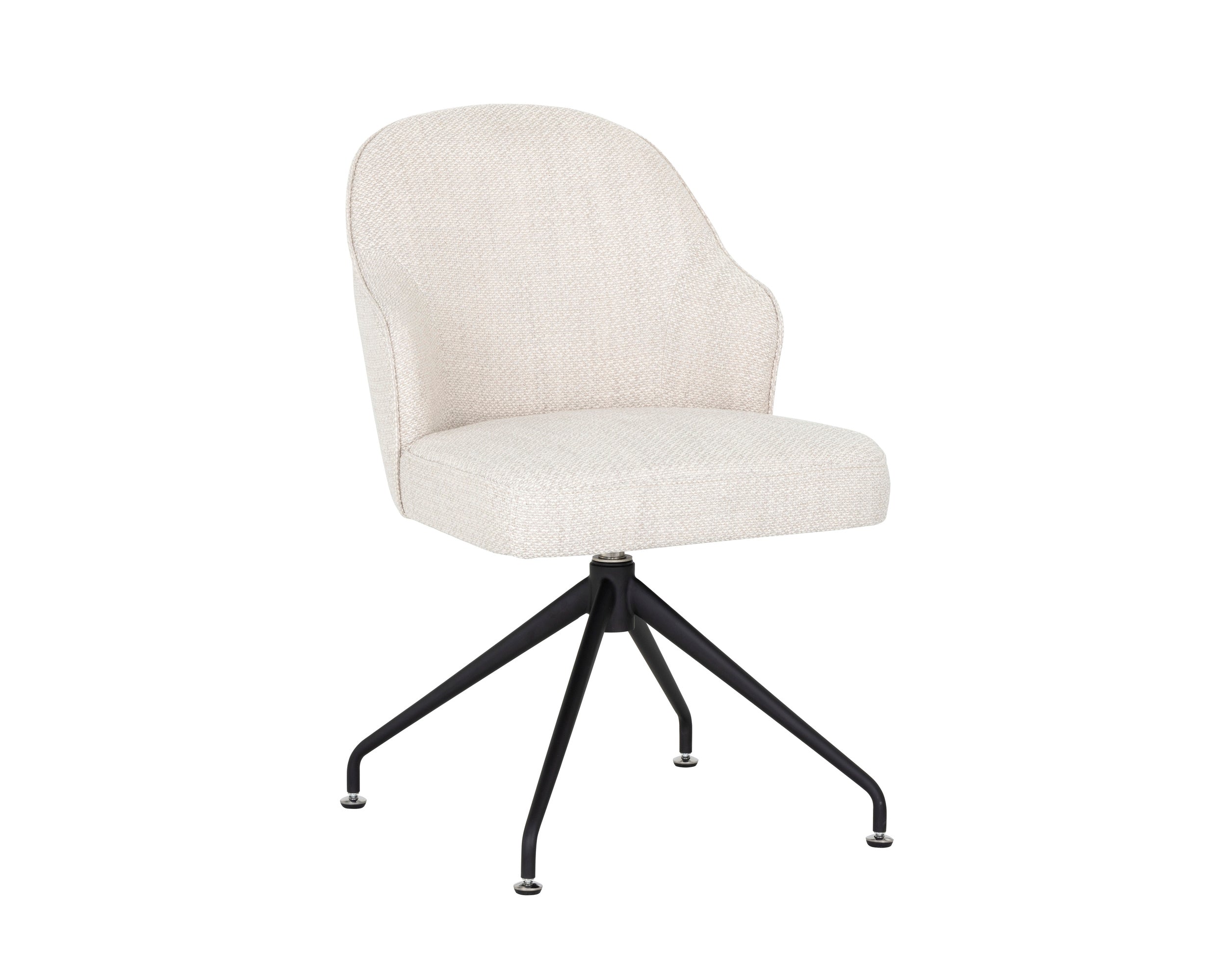 Bretta Swivel Dining Chair - Moto Stucco